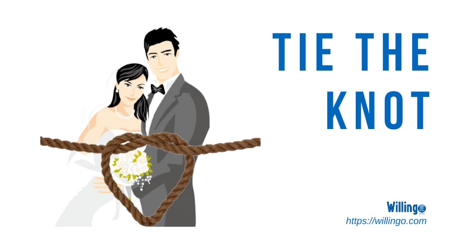 tie the knot nghĩa là gì