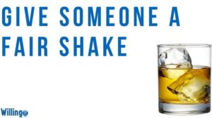 GET (GIVE SOMEONE) A FAIR SHAKE