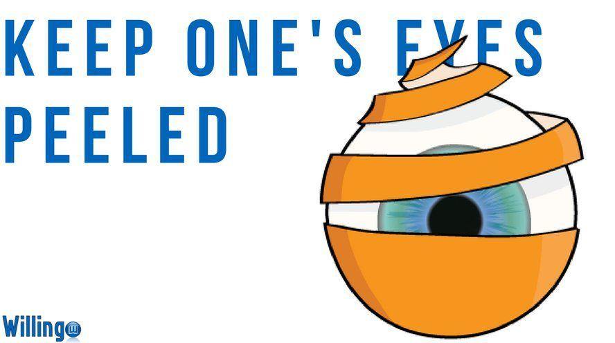 Tìm hiểu ý nghĩa và cách dùng các thành ngữ: KEEP ONE’S EYES PEELED. Bài tập thực hành ngay. Popular English idioms and how to use them in real life.