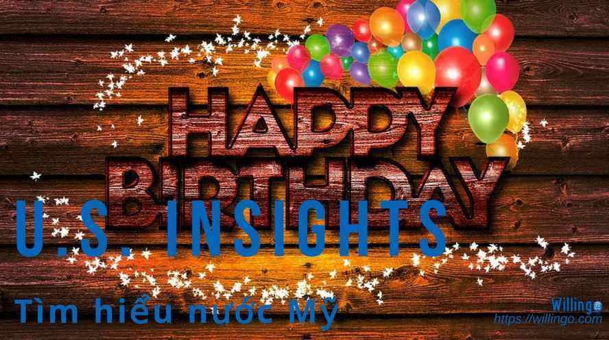 Birthday celebration - Sinh nhật