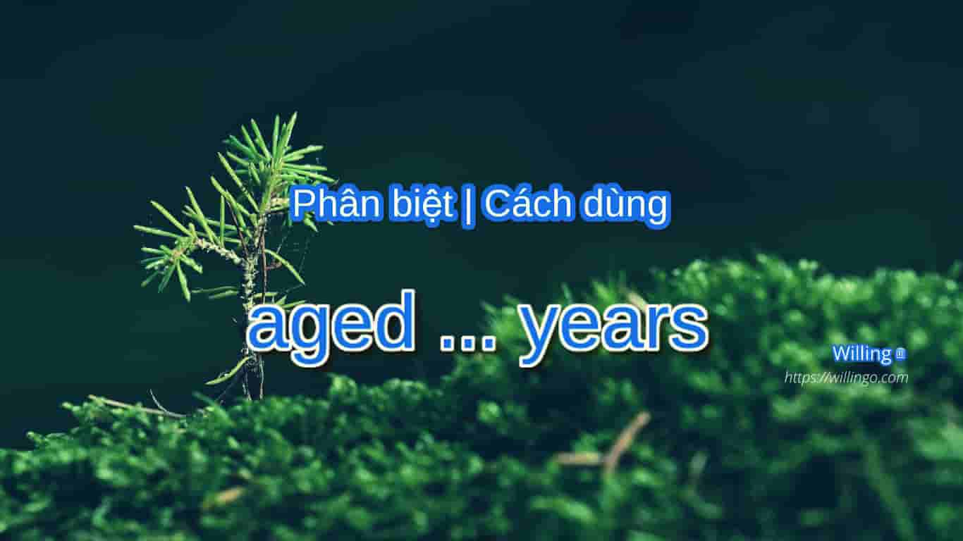 aged ... years
