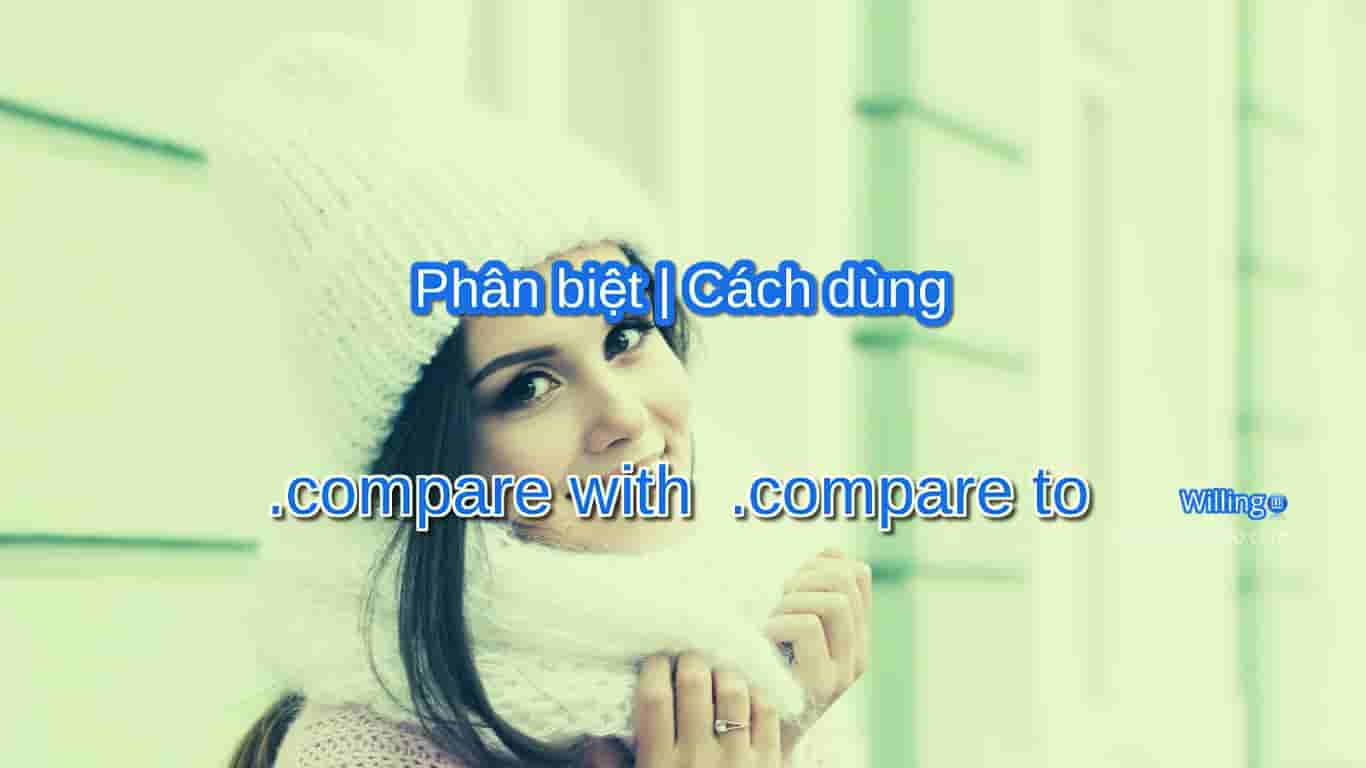 compare with compare to