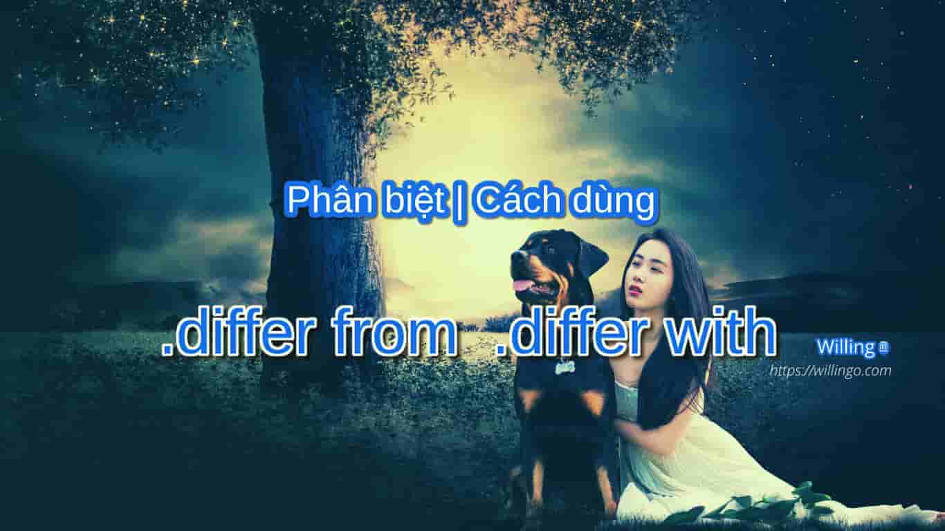 differ from differ with