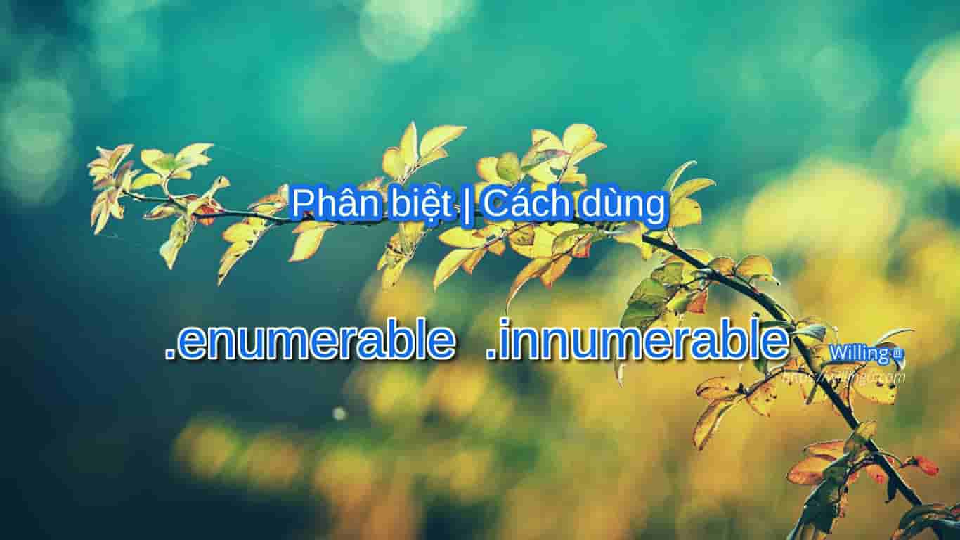 enumerable innumerable