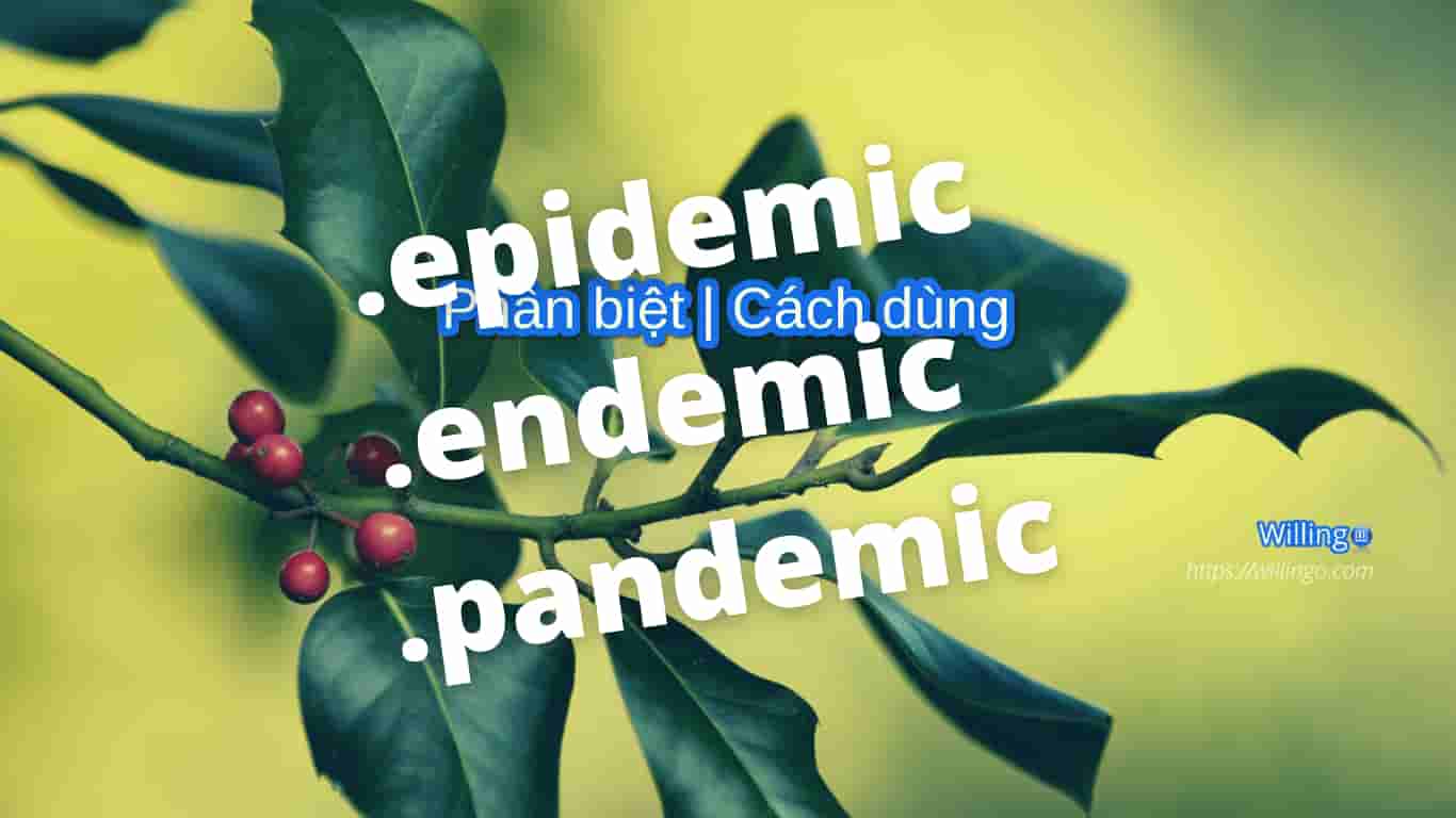 epidemic endemic pandemic