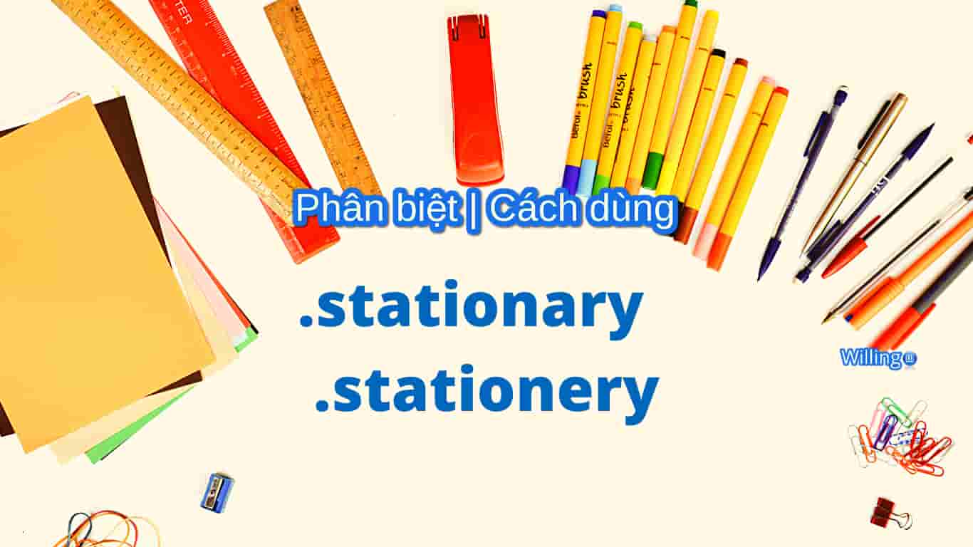 stationary stationery