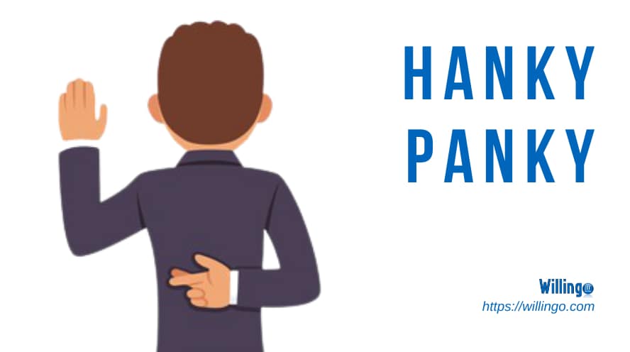 hanky panky nghĩa là gì
