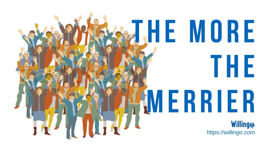 the more the merrier nghĩa là gì