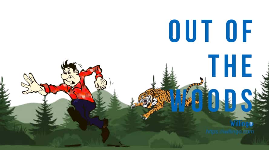 out of the woods nghĩa là gì